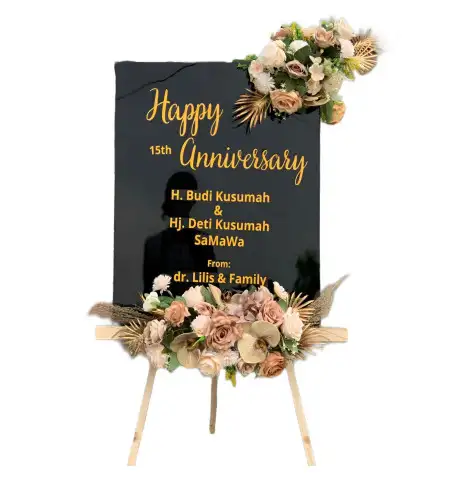 Papan Bunga Akrilik Blukbuk